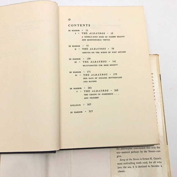Song of the Sirens by Ernest K. Gann 1968 HBDC First Printing CR 1968 - Picture 10 of 13